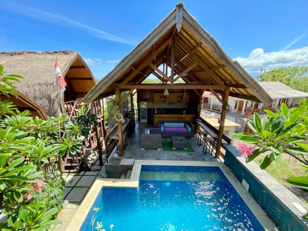 The Golden Ave Bungalow Gili Trawangan Bagian luar foto